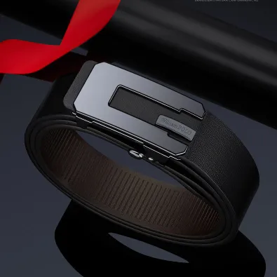 Orbit Edge Men’s Leather Belt